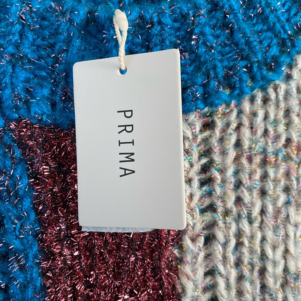 Colorblock Crew Neck Sweater - Picture 3 of 7